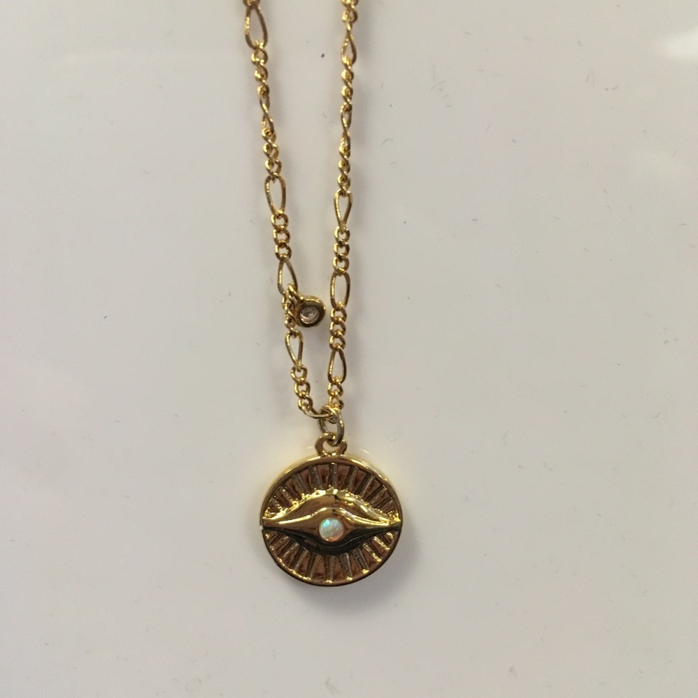 Evil eye necklace